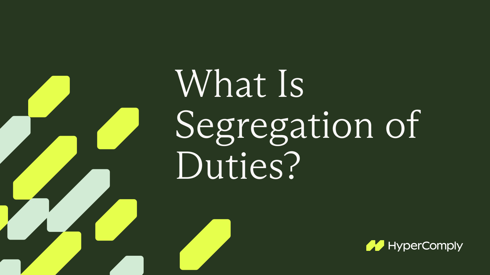 What Is Segregation of Duties and Why Is It Important? Blog